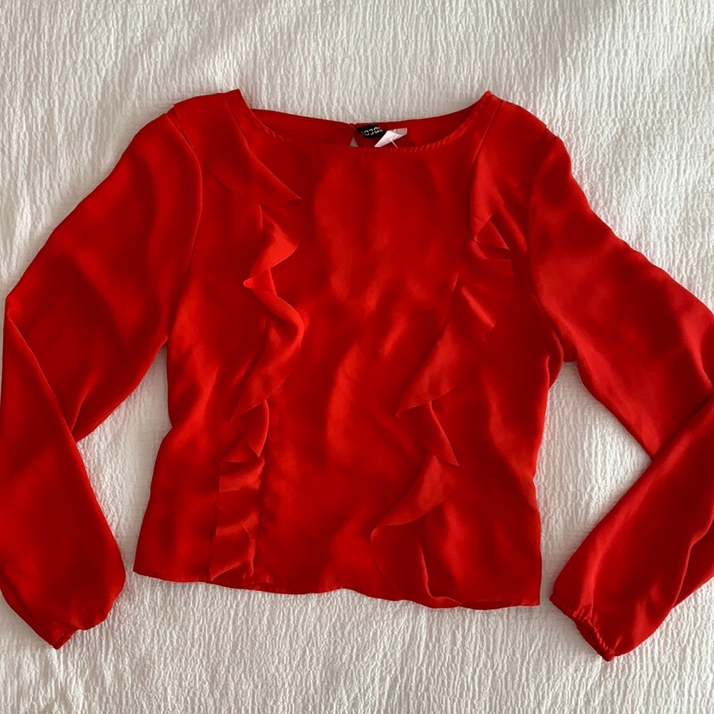 Red H&M Crop Top